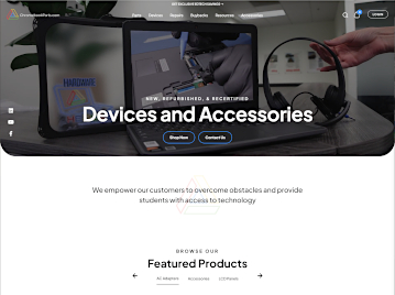 Preview of Website